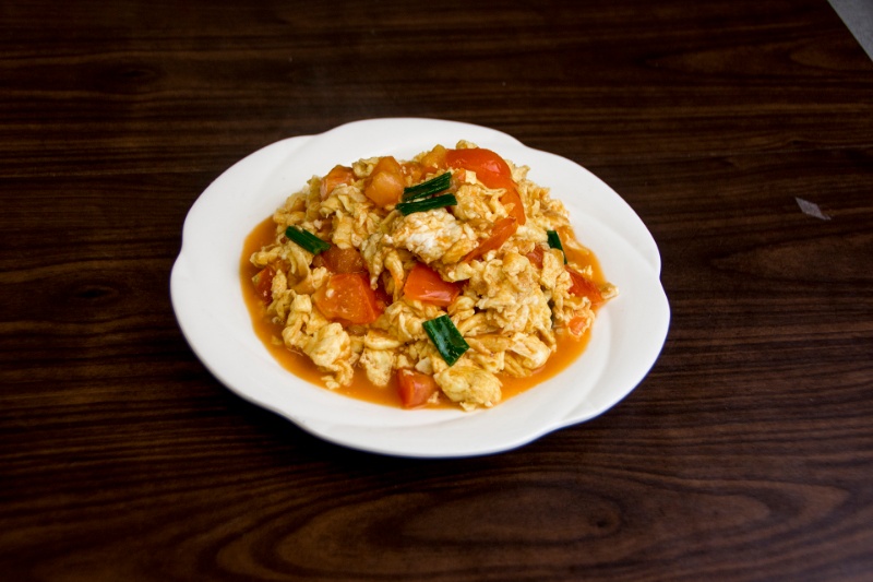 v15. tomato with scrambled eggs 西红柿鸡蛋